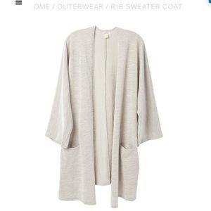 NWT Donni Ribbed Sweater Cardigan
